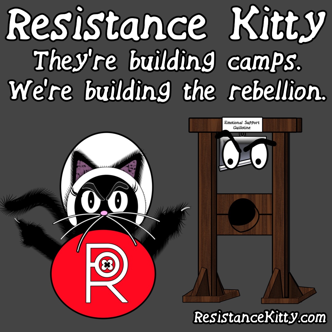 They’re building camps. We’re building the rebellion.
