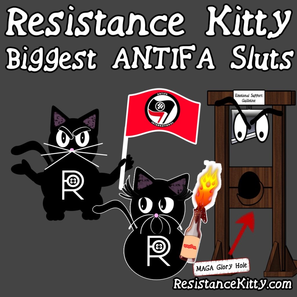 Resistance Kitty says “We are the biggest ANTIFA Sluts” she and Guilly are flirting with an ANTIFA kitty